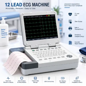 12-Channel ECG Machine