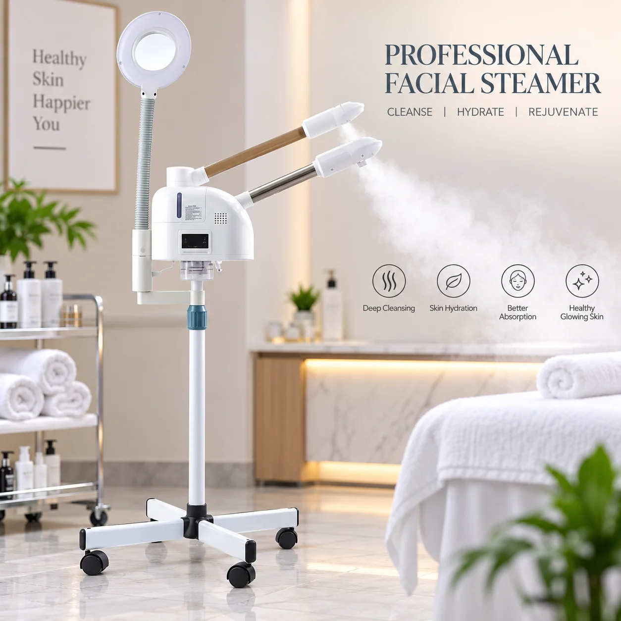 Professional facial steamer